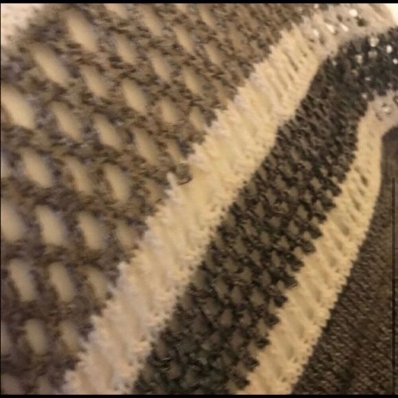 Free People Teen Wolf Gray White Lovebird Tank Top - Picture 5 of 6